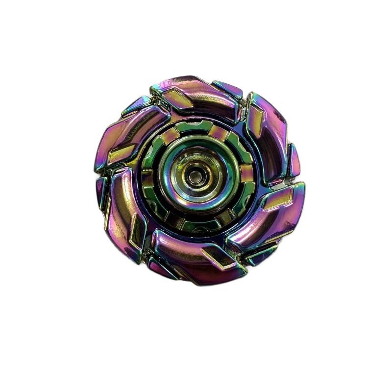 Irritable 08 Zinc Alloy Gyro Decompression Toy: Rotating Armor-Linkage Spinner