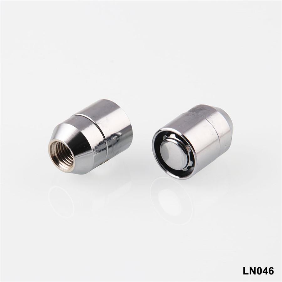 M12x1.5 Alloy Steel Anti Theft Security Lock Nut Wheel Lug Nut 1X Key+4X Locks