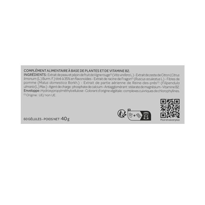 Arkopharma Veinoflux Jambes Légères Circulation Vigne Rouge 60 Gélules