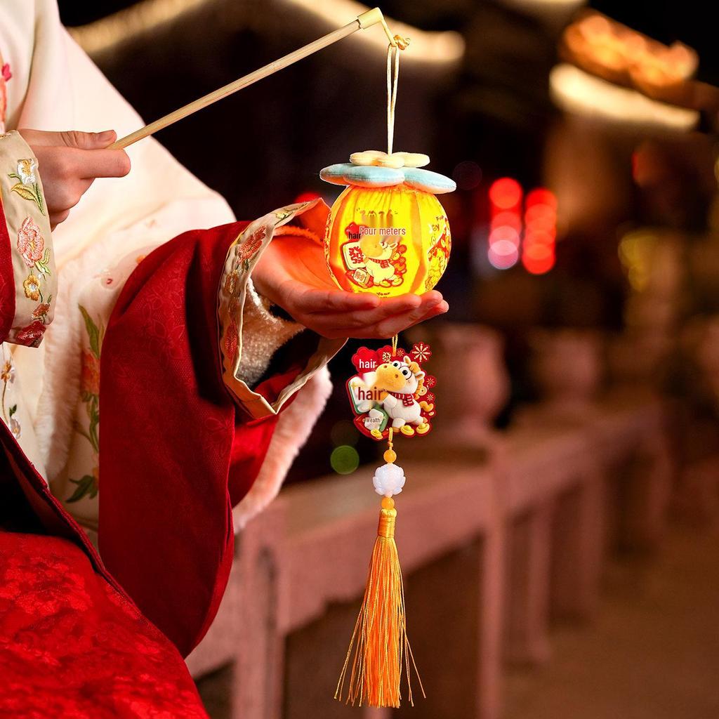 2026 Year of the Horse LED String Lights: New Year Decoration Handheld Pendant for Spring Festival Atmosphere