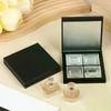 4 Grids Empty Magnetic Cosmetics Palette Holder Box Professional Lip Gloss Case With Mirror Powder Blusher Box For Eyeshadow