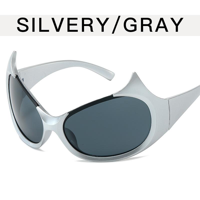 Alien Demon Style Women's Sunglasses European American Hip Hop Glasses for Men Women Fishing Bicycling Male Female Sunglass