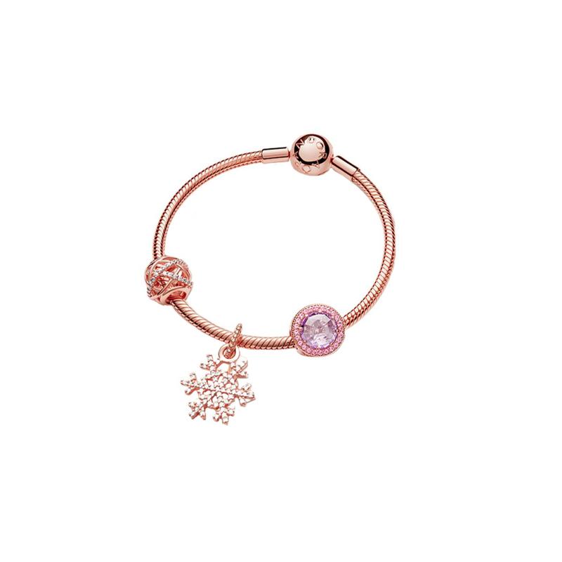 Pandora Xueji Chuqing synthetic cubic zirconia alloy bracelet for women TZ0032