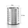 Stainless Steel Cutlery-Holder Drainer Storage Spoon Chopsticks Organizer-Rack