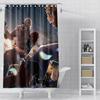 Tende da doccia per casa per bagno Animali paesaggio tessuto impermeabile bagno Tende tenda da doccia moderna 180x200 240x200