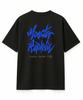 MONSTER REPUBLIC Authentic Logo Blue T-Shirt Black_8122
