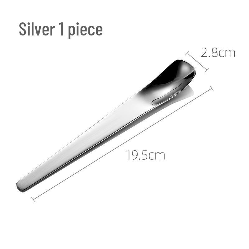 

Newcomer Exclusive 0.01: High-Quality Stainless Steel Long Dessert & Coffee Spoons