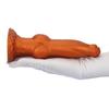Popular Silicone Realistic Alien Dog Dildo for Adult Pleasure - Anal Plug and Anus Dilator