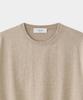 Jeilium Cotton Summer Essential Round Neck Oatmeal (Dry Touch)