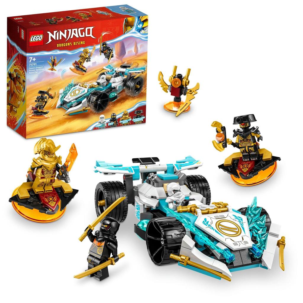LEGO Ninjago Dragon Power Racer Toy Present Birthday Block Christmas Boys Girls Children 7 Years Old 8 Years Old 9 Years Old Elementary School Student