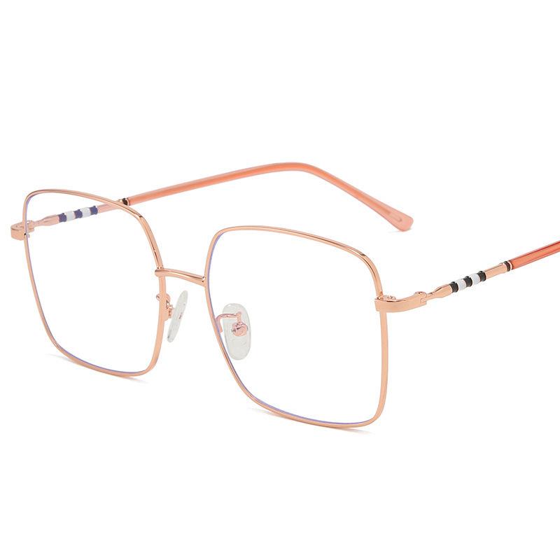 2025 Retro Photochromic Square Frame Blue Light Blocking Women s Glasses Anti-Blue Light