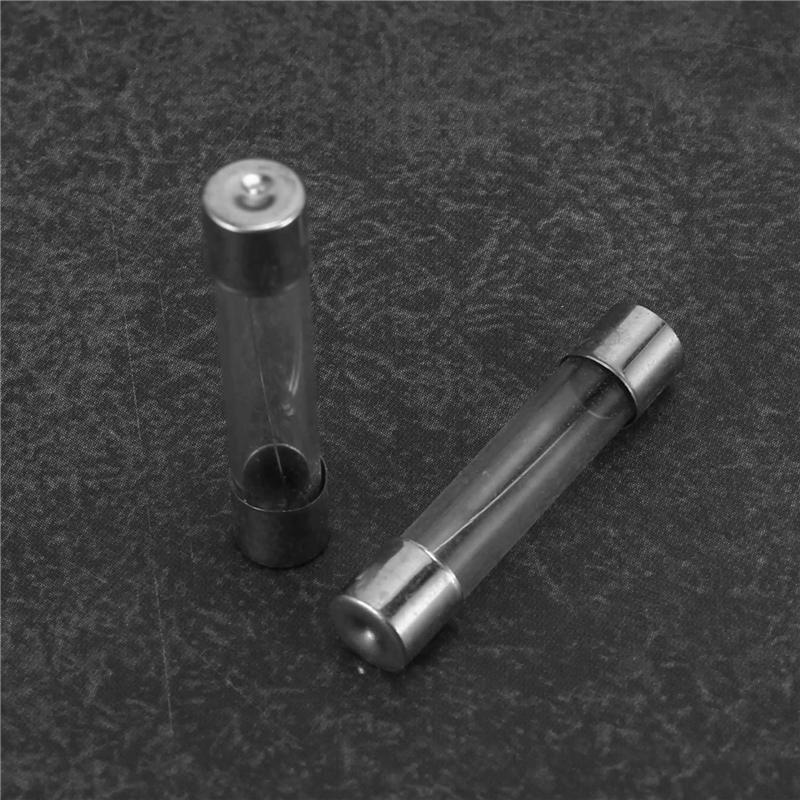 B97A-60Pcs Fast Blow Glass Tube Fuse 8A 8 Amps 250V 6Mm X 30Mm