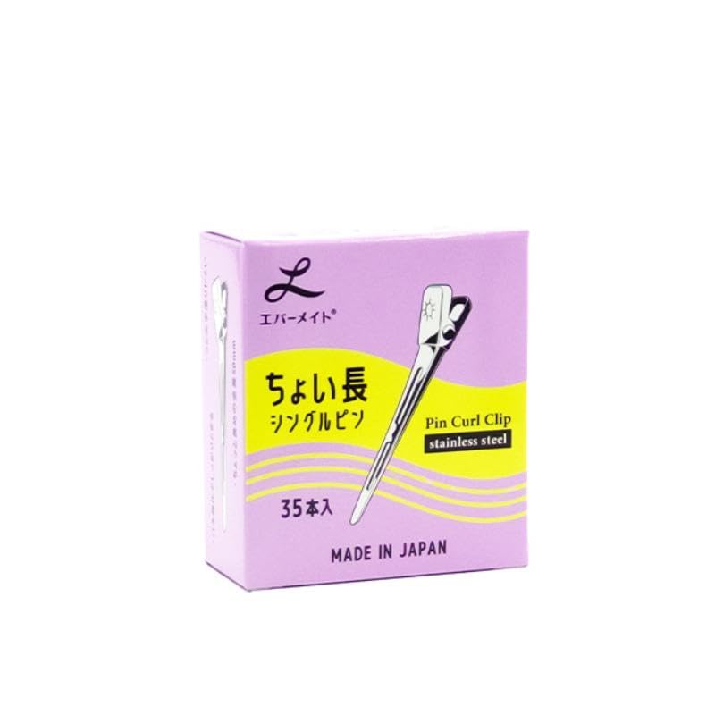 

Evermate slightly long single pin 35 pieces срібний
