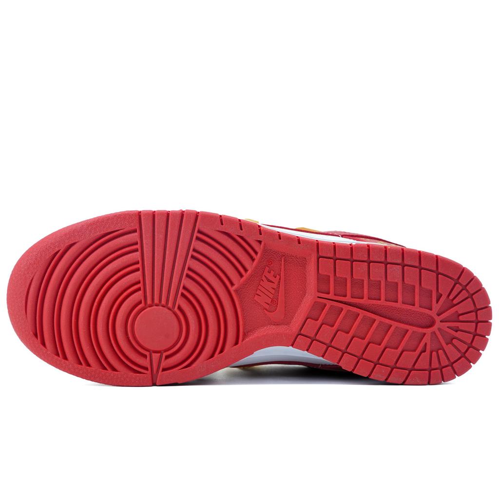 Nike Dunk Lightweight Breathable Lightweight And Breathable Low top Skateboard Shoes Unisex Wedding Red DD1873-116(Team975-S-BOX)