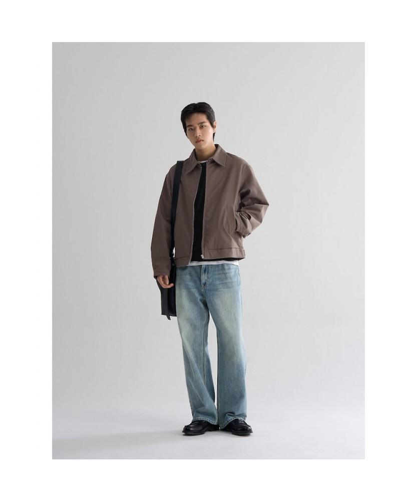 8Seconds Formal Collared Blouson Brown