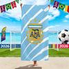 World Cup Beach Towels, Us-Canada-Mexico Football Team Microfiber Quick-Drying Absorbent Bath Towels, Sports Towels