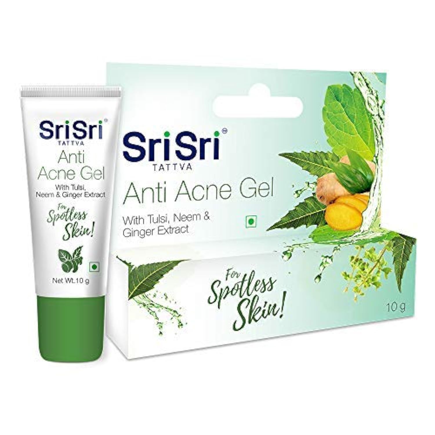 

Sri Sri Tattva Shuddhta Ka Naam Sri Sri Tattva Anti Acne Gel, 10G X Pack of 5