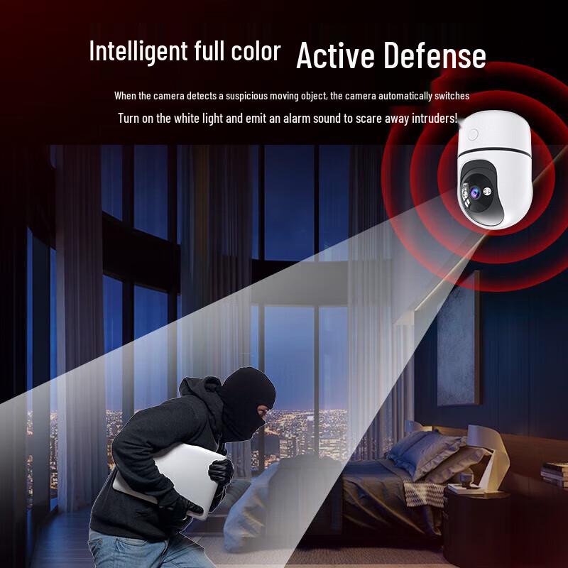 Zhongwo 5MP 4G Indoor PTZ Security Camera (CN version)