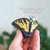 1/3/6Pcs 3D Butterfly Refrigerator Magnet DIY Home Office Kitchen Locker Fridge Realistic
