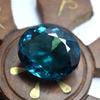 Lab-Created A++ CERTIFIED Teal Sapphire Blue Oval 73.05 Ct Gemstone Huge Size am-25