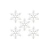 VAXPOT Snowboard Deck Pads, Set of 5, Snow Crystal Design, VA-2813 CLR