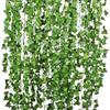 Fake Vines for Room Artificial Ivy Garland Hanging Plants Faux Greenery Leaves Bedroom  Aesthetic for Wall Wedding Party Decor