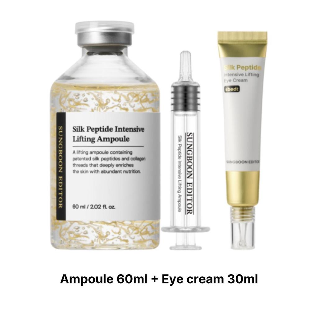 SUNGBOON EDITOR Zvedací ampule s hedvábnými peptidy 60 ml pro pružnost pokožky
