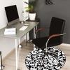 1pc Office Carpet Chair Mats Skulls Pattern Perfect for Decorating Office Chairs, Living Rooms, Or Bedrooms