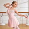 Classical Leotard Modern Dance Dress Chinese Sling Performance Costume Princess Dress  Kids Girls