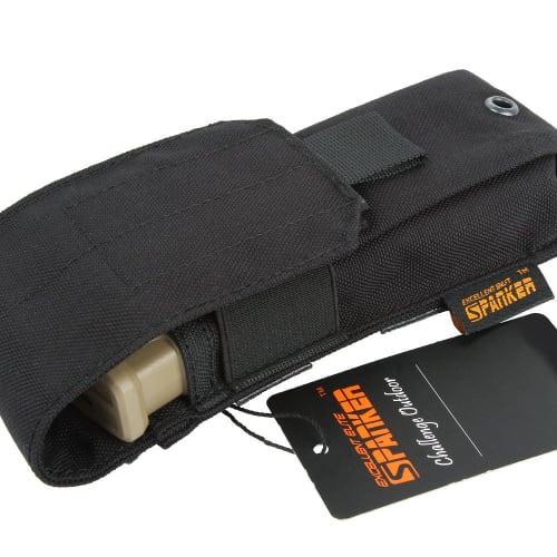 EXCELLENT ELITE SPANKER Magazine Pouch, Nylon, Tactical Gear, Multifunctional Military Magazine Pouch with Drainage Holes, M4 Series Triple Magazine P