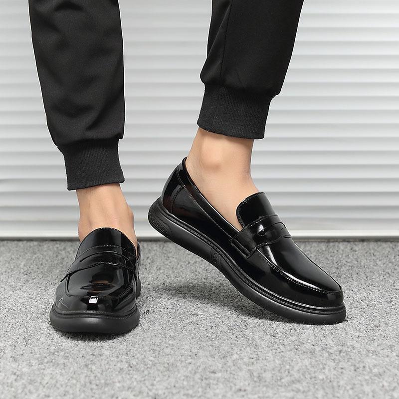 Up To Pointed Leather Shoes Men'S Casual Shoes Overalls Men'S Shoes Fashion Trendy Shoes 9202-A