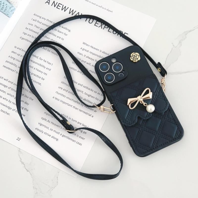 Strap Wallet Case for Motorola Moto Edge 60 Fusion 60S 50 Pro G86 G56 G54 G85 G96 Card Slot Crossbody Lanyard Leather Bag Cover
