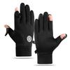 Warm Gloves for Men and Women Outdoor Cycling Water-splashing Fitness Full Finger Sports Windproof Anti Slip Anti Slip Plus Velvet Gloves