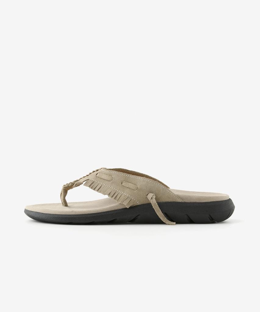 Romantic Move The Loose Flip-Flops R25M703 (Beige Suede)