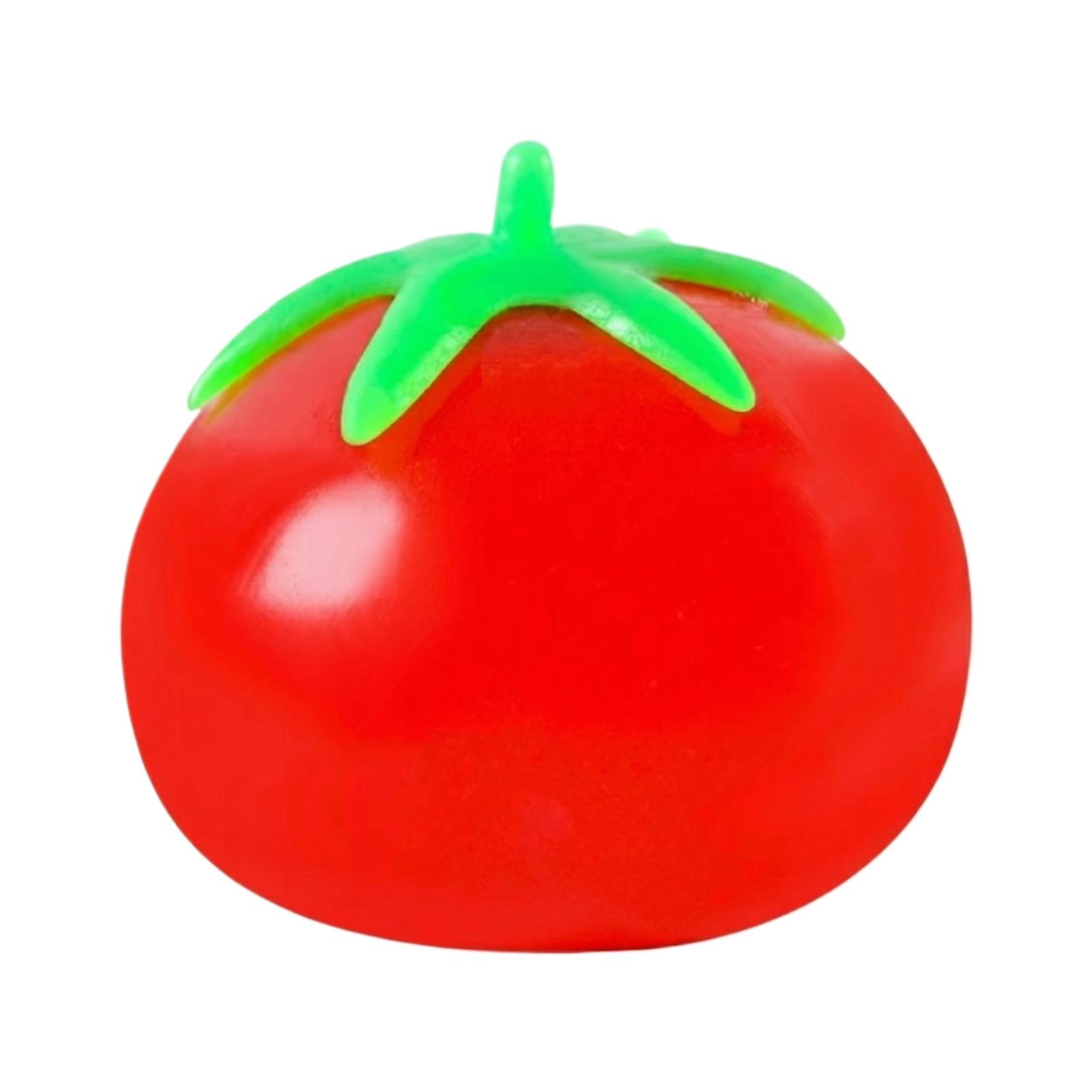 

Tomato Pressing Tomato Stress Relief Toy Children s Stress Relief Device Fruit Venting Ball Pressing . красный