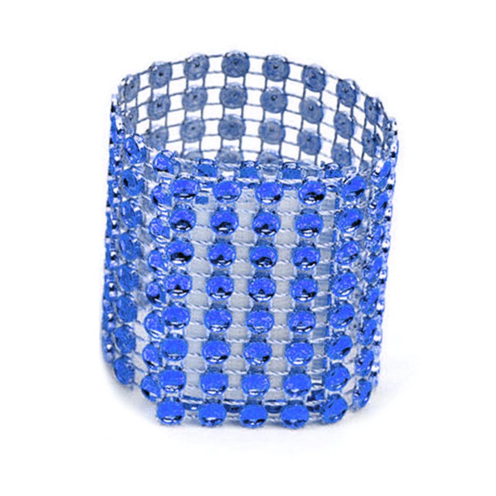 8-Reihen Strass Serviettenringe Funkelnd-Diamant Strass Stuhlschärpen-Schieber Formale Dinner Serviettenringe Stilvolle Tischdekorationen