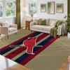St. Louis Cardinals Design Crystal Velvet Rug Soft Decorative Mat for Bedroom Entrance
