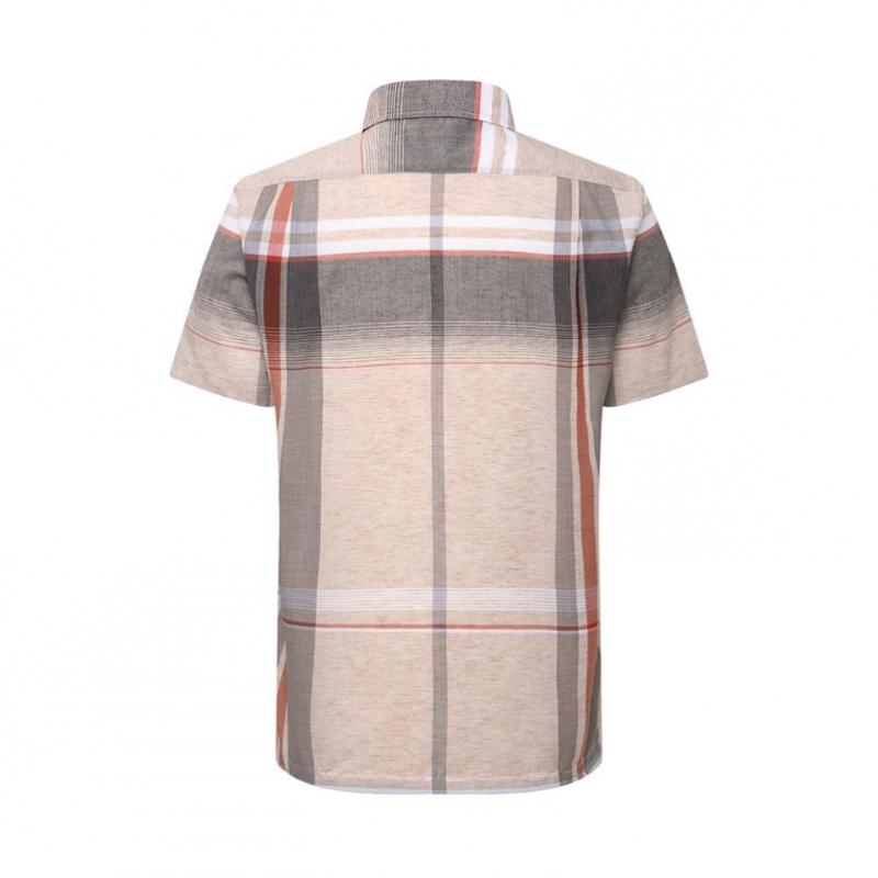 Daks 26th Ss Mohair Blend Super Big Check Summer Short Sleeve Regular Fit Casual