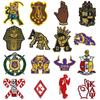 Popular Brotherhood Theme Patch Sticker Cartoon Centaur Bow And Arrow Computer Embroidery Label Ironing Palm Chapter Boy