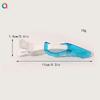 Hair Clips 6 Pcs Professional Salon Hair Clip Women Styling Sectioning Clips Durable Plastic Alligator Hairclip with Nonslip Grip and Wide Teeth Doubl