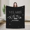 Soft Blanket Travel Office Velaris City of Starlight  Bedding Throws  Flannel Bedspread For Living Room Funny Sofa Bed Cover