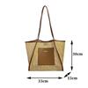 Woven Large Capacity Fashion Version Handbag New All-in-one Leisure Foreign Shoulder Tote Bag For Women Travel Beach Bag KTY