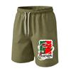 Men's Soccer Print Athletic Shorts for Casual Wear
