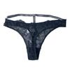 Ladies Summer New Fashion Lace Sexy Light Luxury Hollow Rhinestone Low Waist Thong Underwear