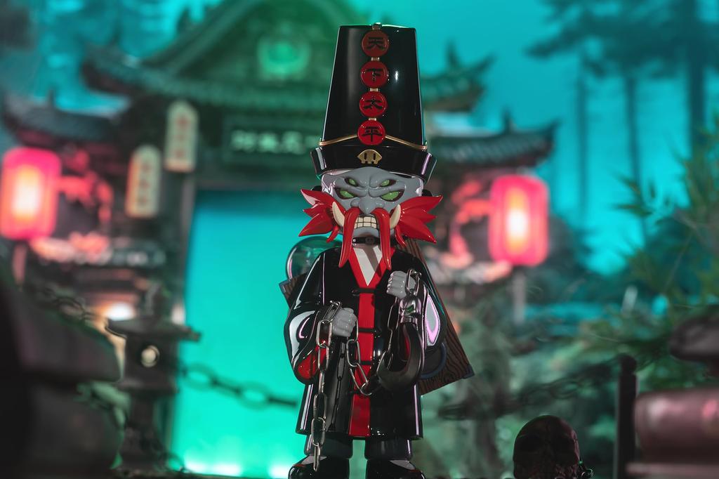 PLUM Shenzhen Mabell Animation Culture Development Faceless "Black Impermanence" Non-scale PU Painted Complete Figure PF 405