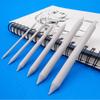 6 PCS Artist Blending Paper Stumps Tortillion Art Blenders Paper Sandpaper Drawing Charcoal Graphite Sketcking Tool