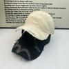 Vintage Cotton Baseball Cap With Curved Brim For Streetwear And Casual Use