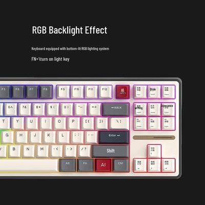 Mimouse MK87AI AI Tri-Mode Mechanical Keyboard