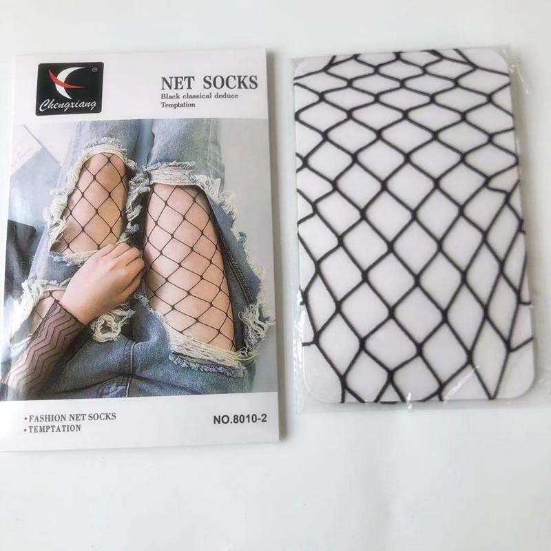 

Женские колготки-сетка с вырезами из бархата большого размера One Size fits 80~160 Jin, Discreet Shipping