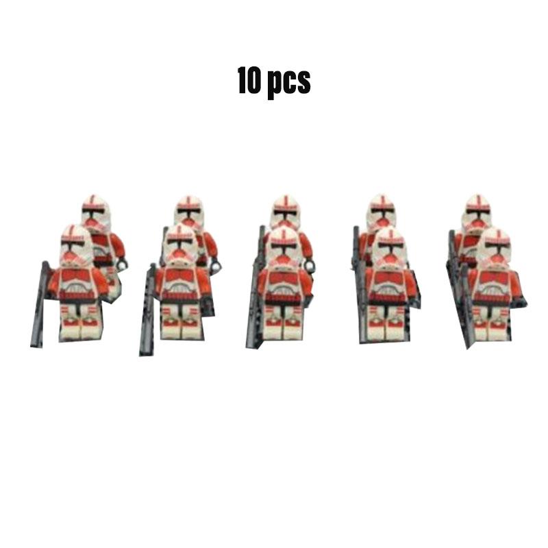 

Звездные Войны Клон Стоковые Солдаты Конструкторы Минифигурки Детский Подарок Игрушки 10 шт.